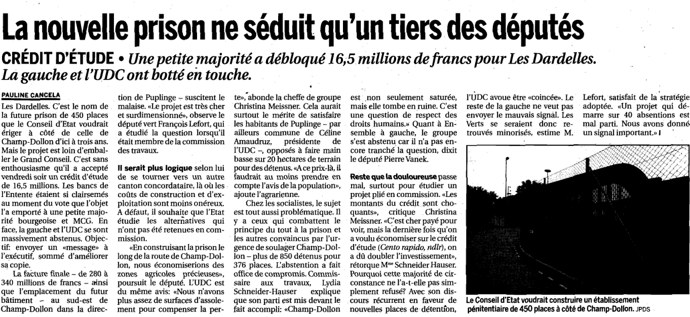 Article Le Courrier 3-12-13