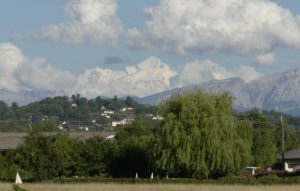 Vue du Mont-Blanc